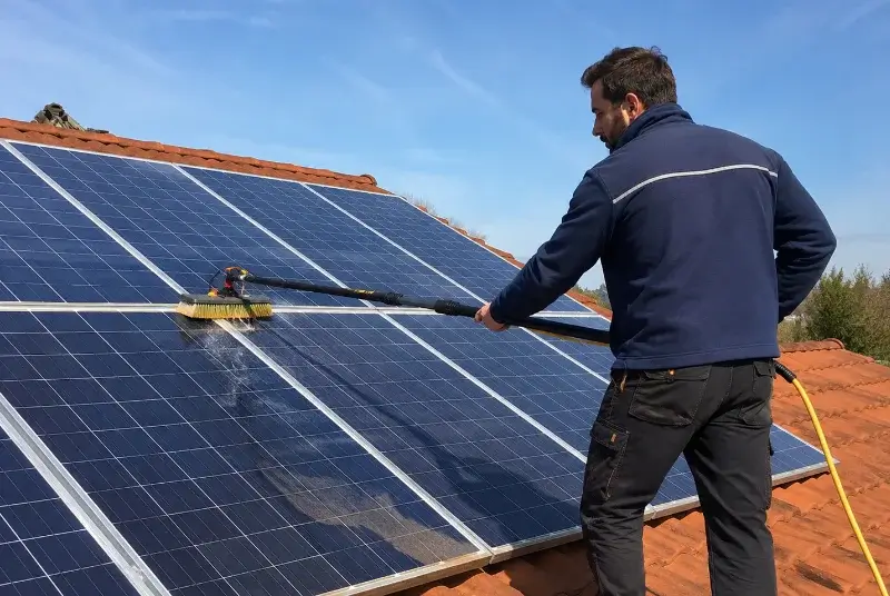 Nettoyage et entretien de panneaux solaires à Inguiniel