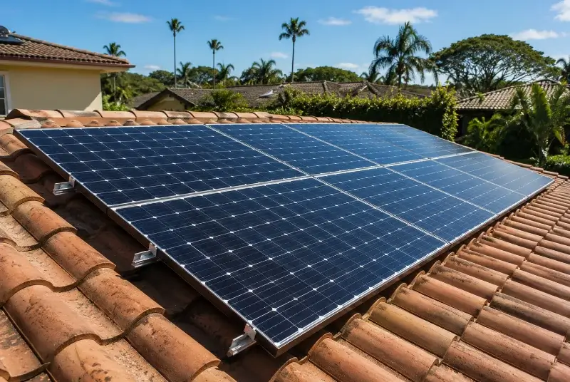Installation de panneaux solaires à Inguiniel